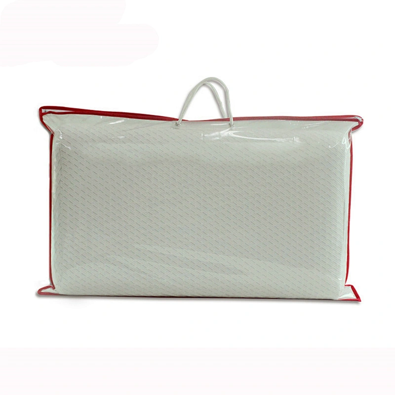 Texpack ODM clear PE pillow bag with handles