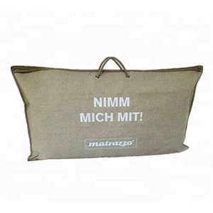 High Quality natural jute pillow Packaging Bag with zipper