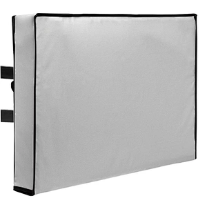 White Polyester 600D Outdoor TV Machine Equipment Cover
