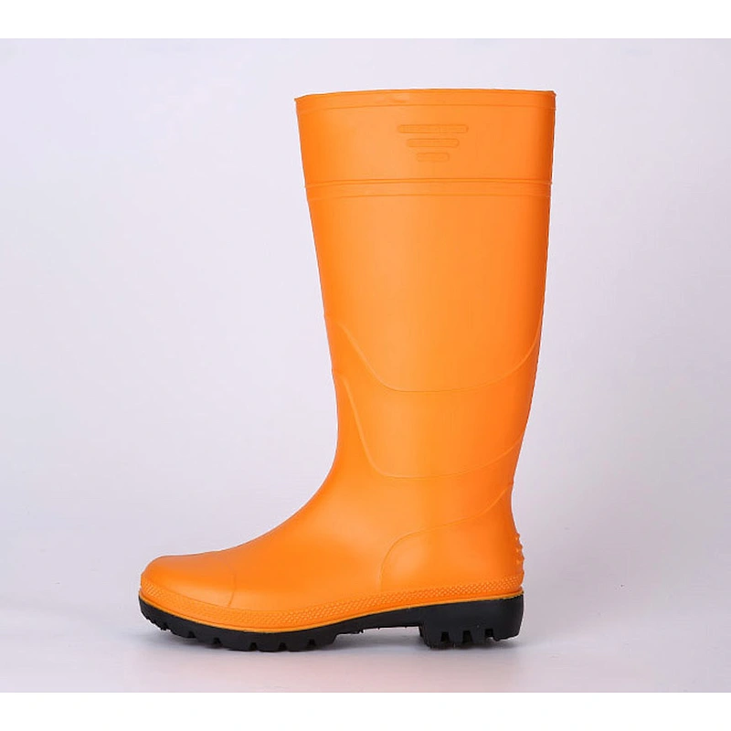 Light weight plastic pvc rain boots