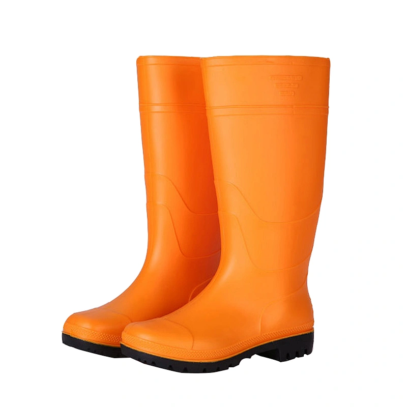 Light weight plastic pvc rain boots
