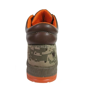 Steel toe canvas work shoes pvc sole canvas safety shoes