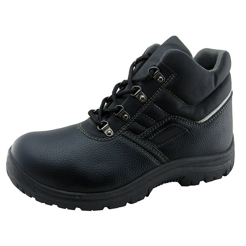 PVC injection cheap men work boots with Reflective stripe