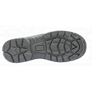 Split nubuck leather pu sole work safety boots men