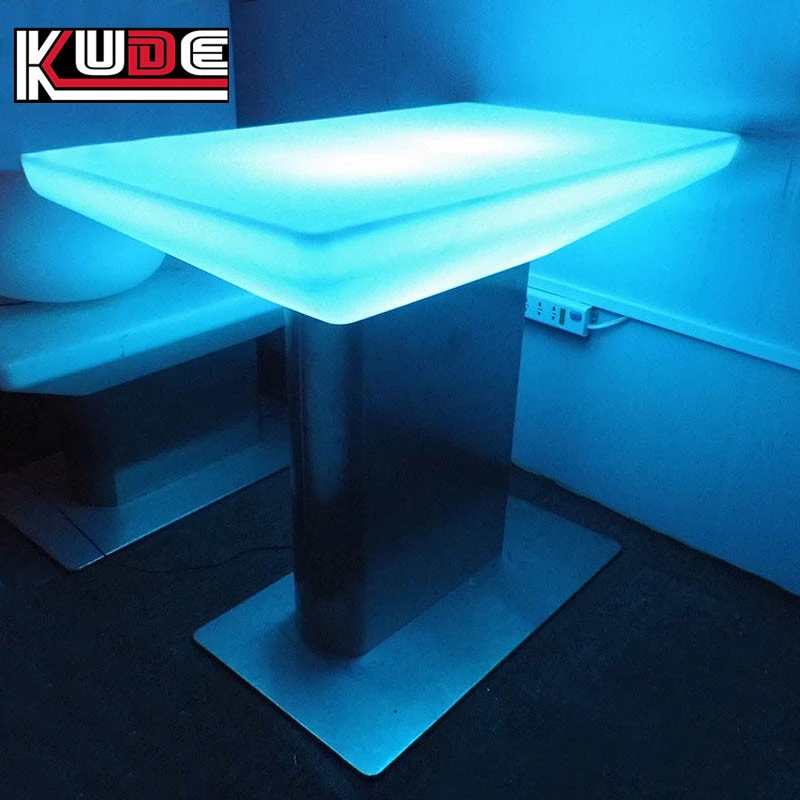 Multi colors changing LED illuminated furniture for bar/nighclub/party/hotel