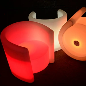Multi colors changing LED illuminated furniture for bar/nighclub/party/hotel/sofa