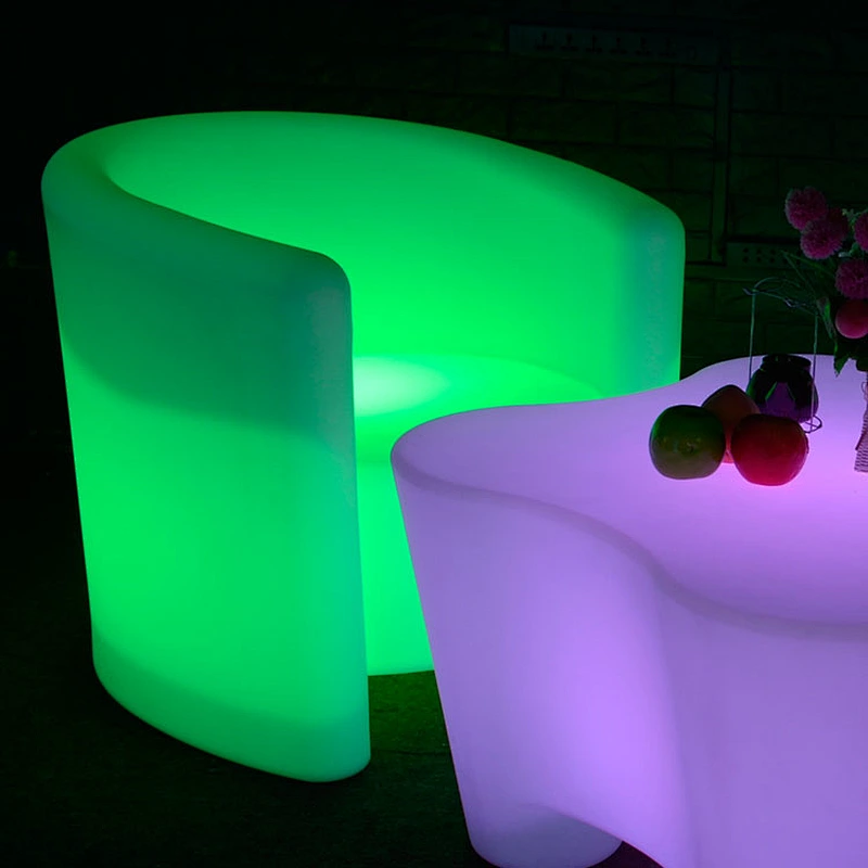 Multi colors changing LED illuminated furniture for bar/nighclub/party/hotel/sofa