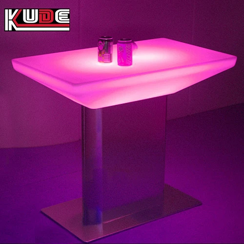 Multi colors changing LED illuminated furniture for bar/nighclub/party/hotel