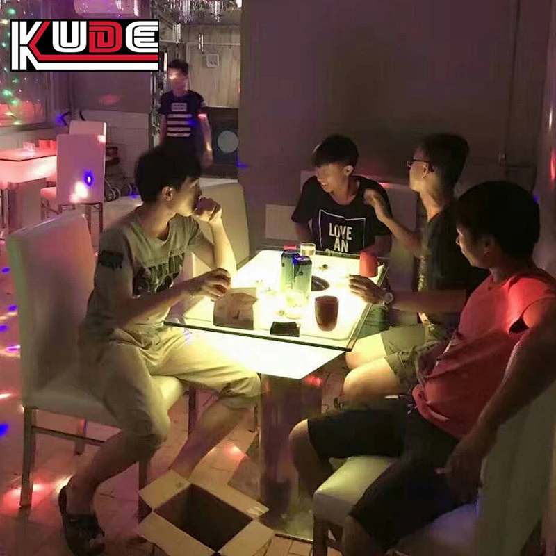 Multi colors changing LED illuminated furniture for bar/nighclub/party/hotel