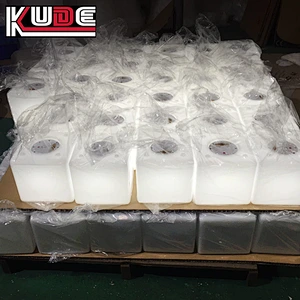 Outdoor LED Glowing Furniture Manufacturer For PE LED Sitting Cubes/LED Cube Lighting For Party Event Using