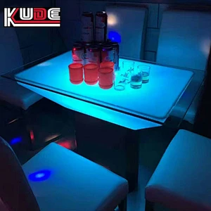 Multi colors changing LED illuminated furniture for bar/nighclub/party/hotel
