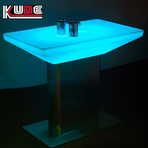 Multi colors changing LED illuminated furniture for bar/nighclub/party/hotel
