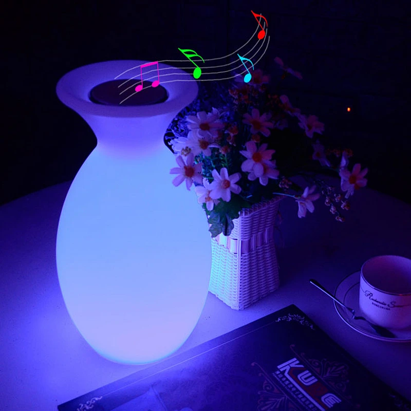 RGB color changing Waterproof Bluetooth Speaker LED Cube