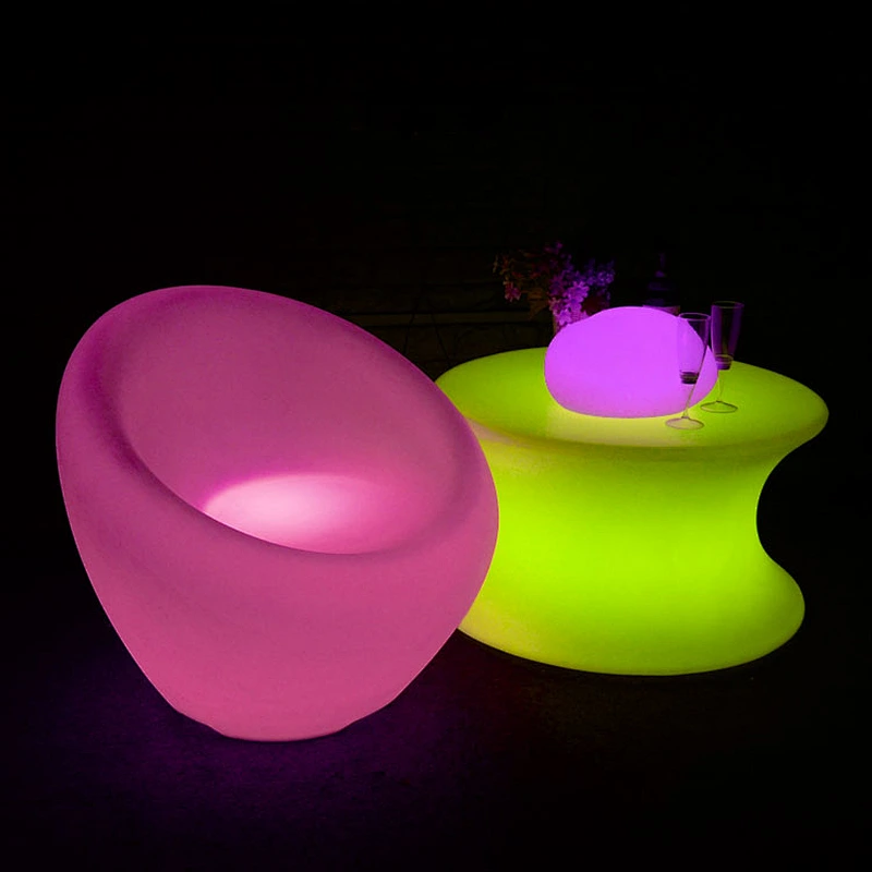 LED furniture lighting outdoor and indoor of chair