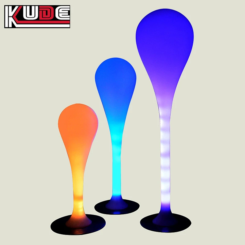 led water-drop floor lamp
