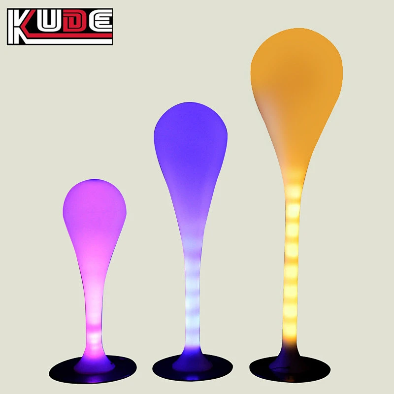 led water-drop floor lamp