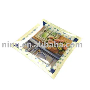 glass fruit plate