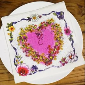 Printing paper napkin