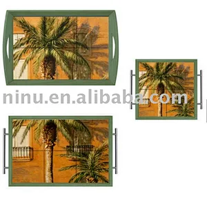 wooden tray