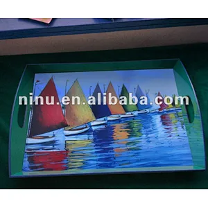 wooden tray