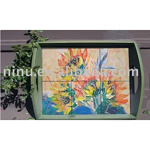 wooden tray