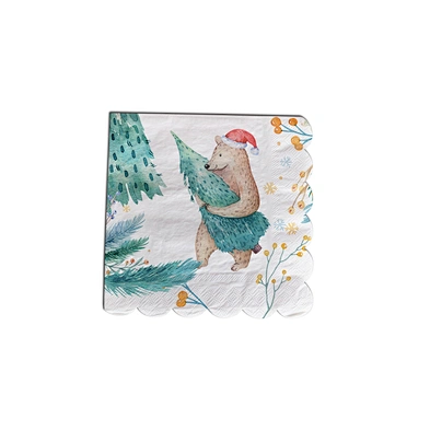 paper napkin party set paper plate