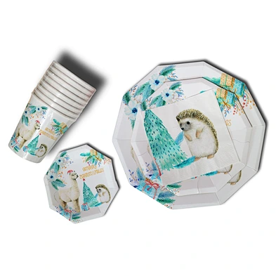 party paper plate set