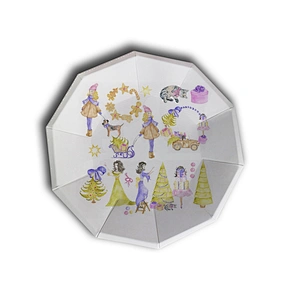 color paper napkin &paper plate set