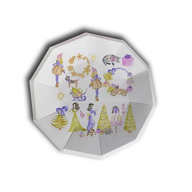 color paper napkin &paper plate set
