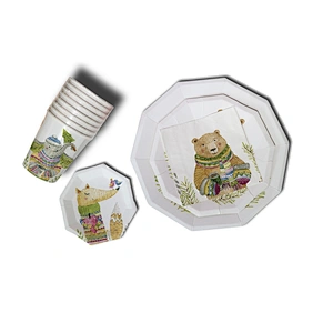 Party Paper Plate Set