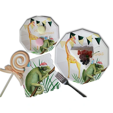 paper napkin &paper plate set