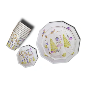 printing paper plate set