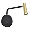 NEW design Round base black flexible led headboard reading bed wall light