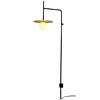 New designed hotel black nordic bedroom lamp wall sconce lights indoor