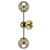 2019 Zhongshan new design indoor bedroom hotel glass gold decor wall lamp  for living room