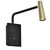 NEW design Square base black flexible led headboard reading bed wall light