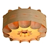 led ceiling light wood