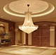 Luxury Golden Crystal Chandelier Light Stair Light LED crystal Chandelier