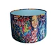 Custom hotel Colorful painting Lampshade Housing indoor lighting accessories light Covers Modern luxury Fabric table lamp shade