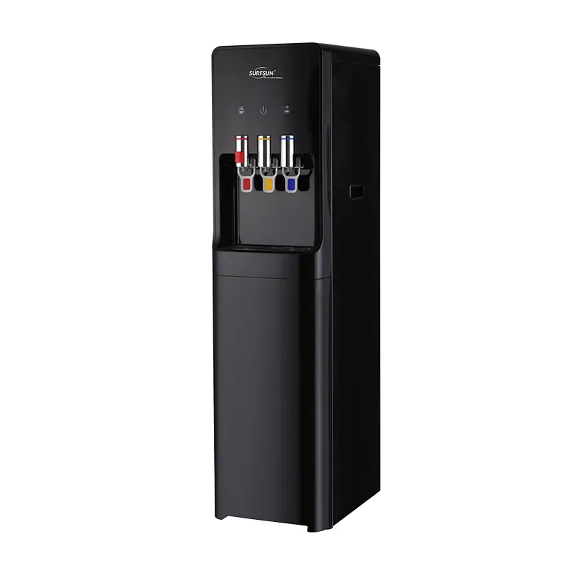 Slim Direct Connection Electric Compressor Cooling, Ambient And Piping Hot Water Dispenser
