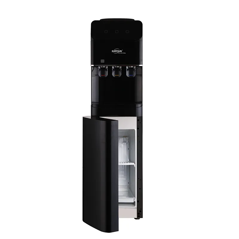 3 Taps Hot Sale Water Cooler With Glass