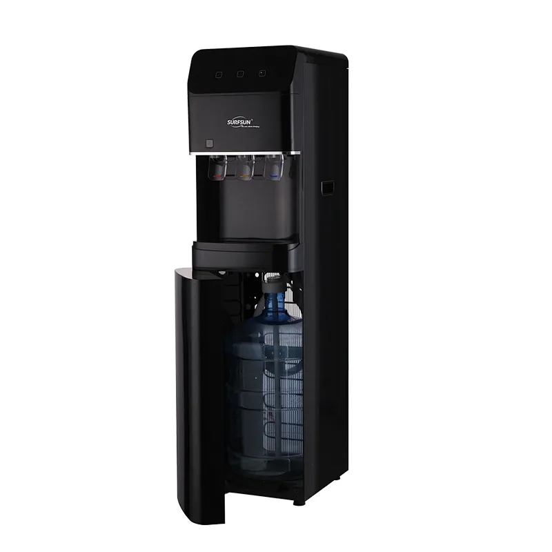 Modern Style Water Dispenser With Bottle Bottom Loaded