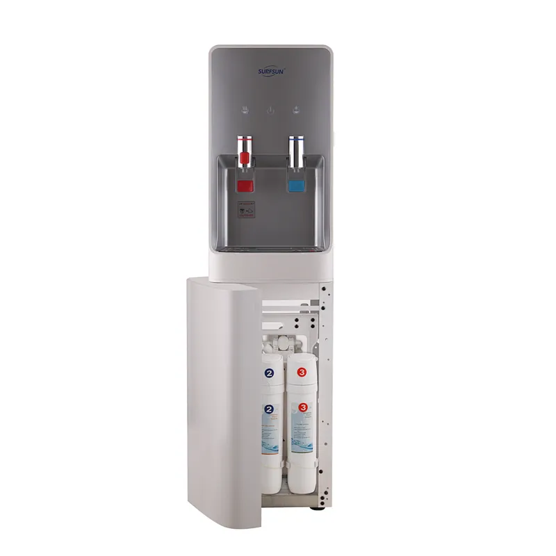 Slim Direct Connection Electronic Compressor Cooling, Ambient And Piping Hot Water Dispenser