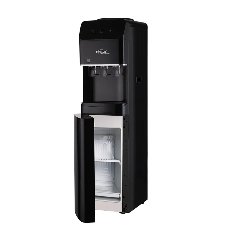 3 Taps Hot Sale Water Cooler With Glass