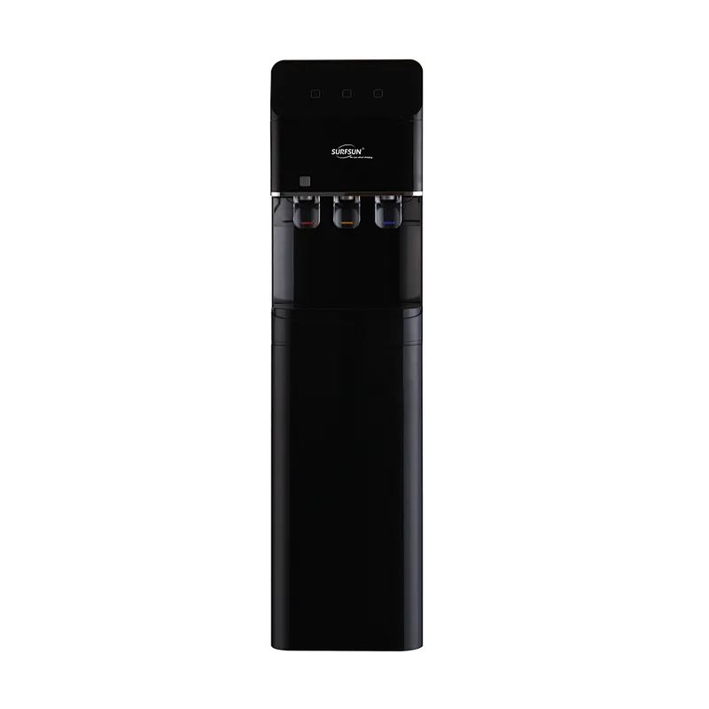 Modern Style Water Dispenser With Bottle Bottom Loaded