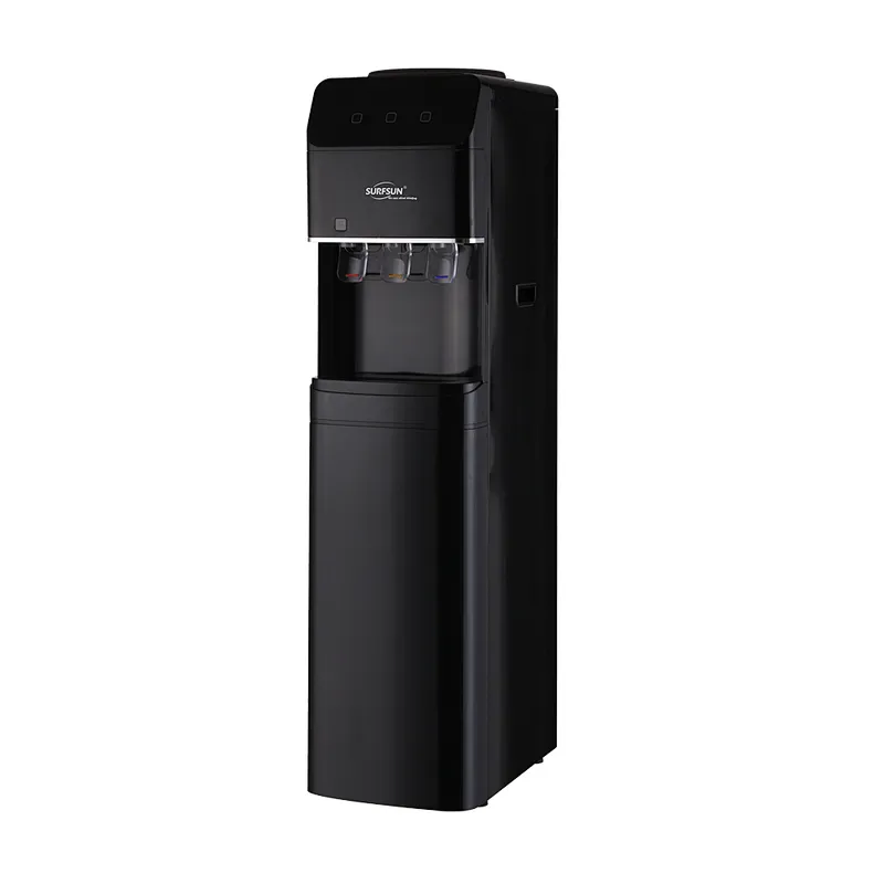 3 Taps Hot Sale Water Cooler With Glass