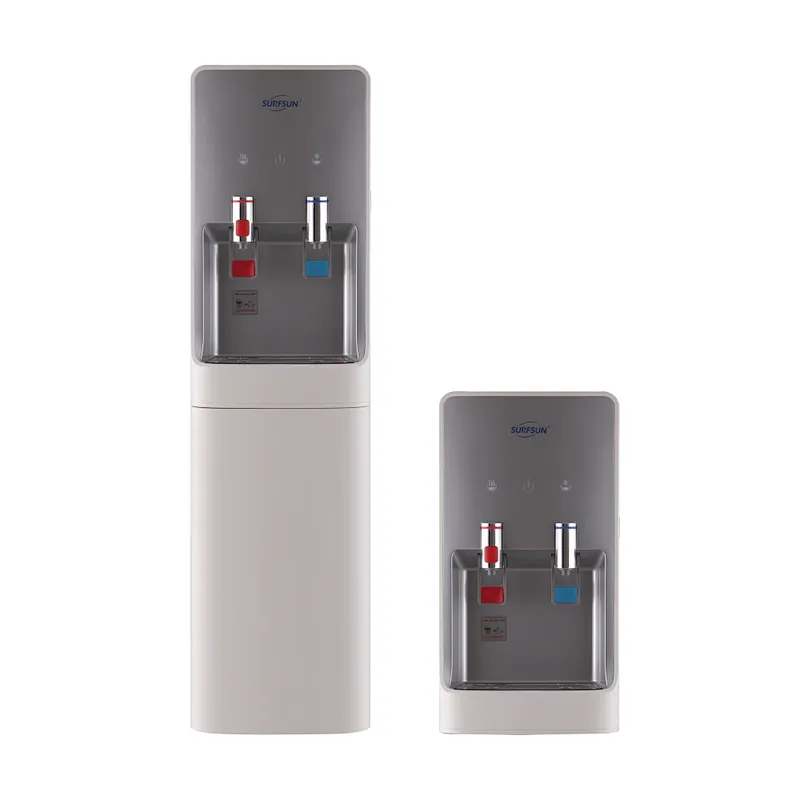 Slim Direct Connection Electronic Compressor Cooling, Ambient And Piping Hot Water Dispenser