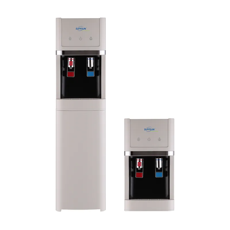 Deluxe Freestanding Hot And Cold Purified Pipeline Water Dispenser