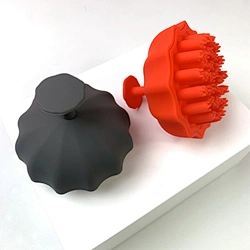 silicone scalp massager