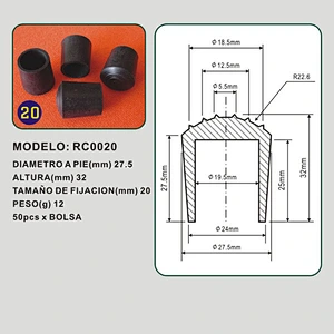 Rubber cap